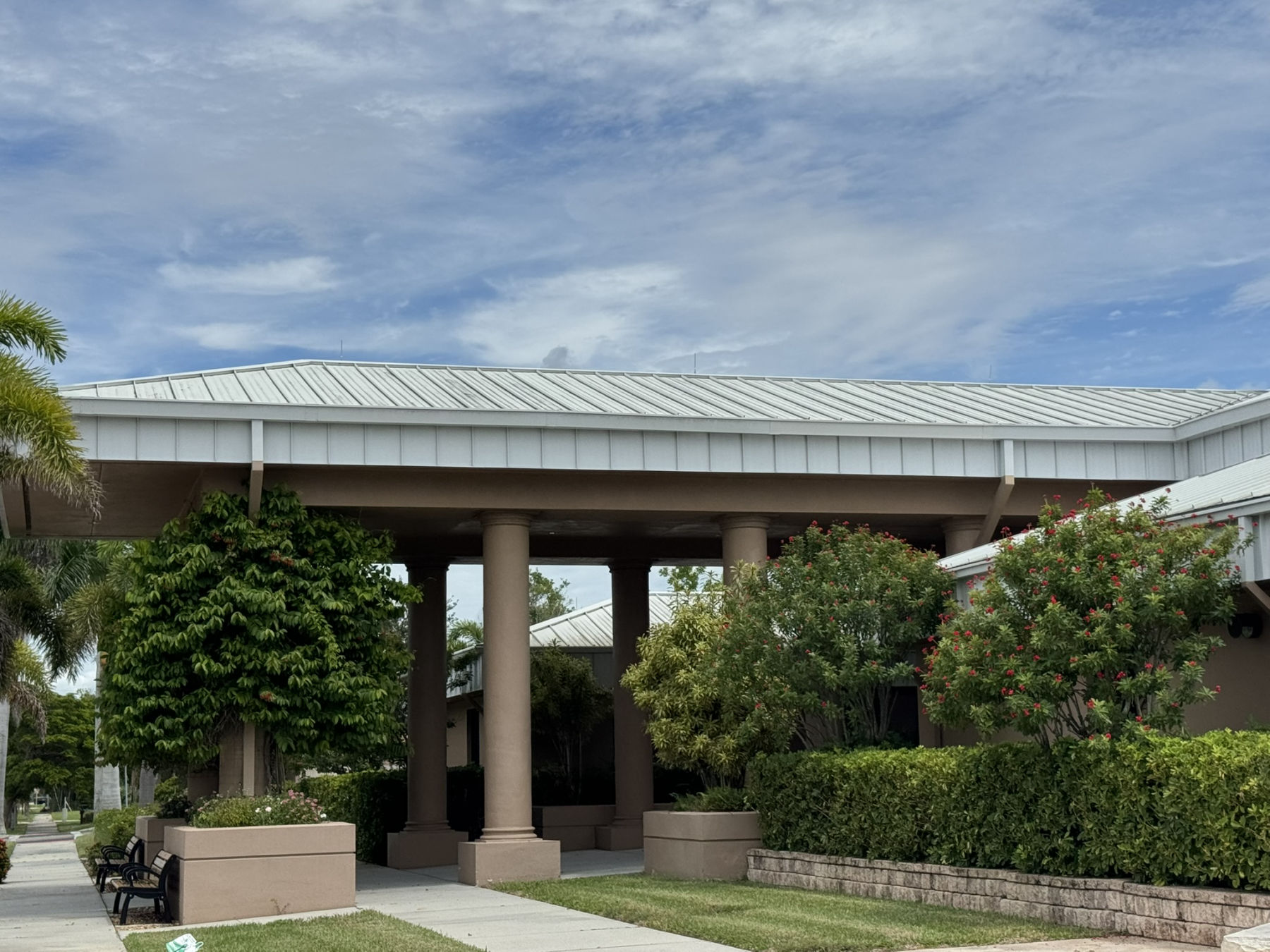 Sacred Heart Church campus repaint by MORA