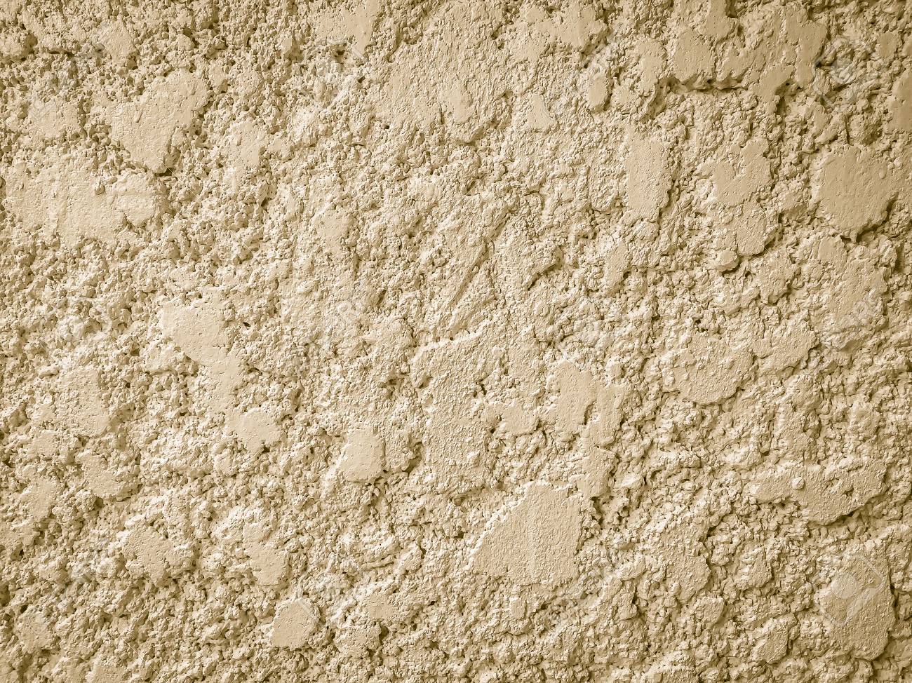 Stucco mortar plastered wall texture with grey and rough surface background.